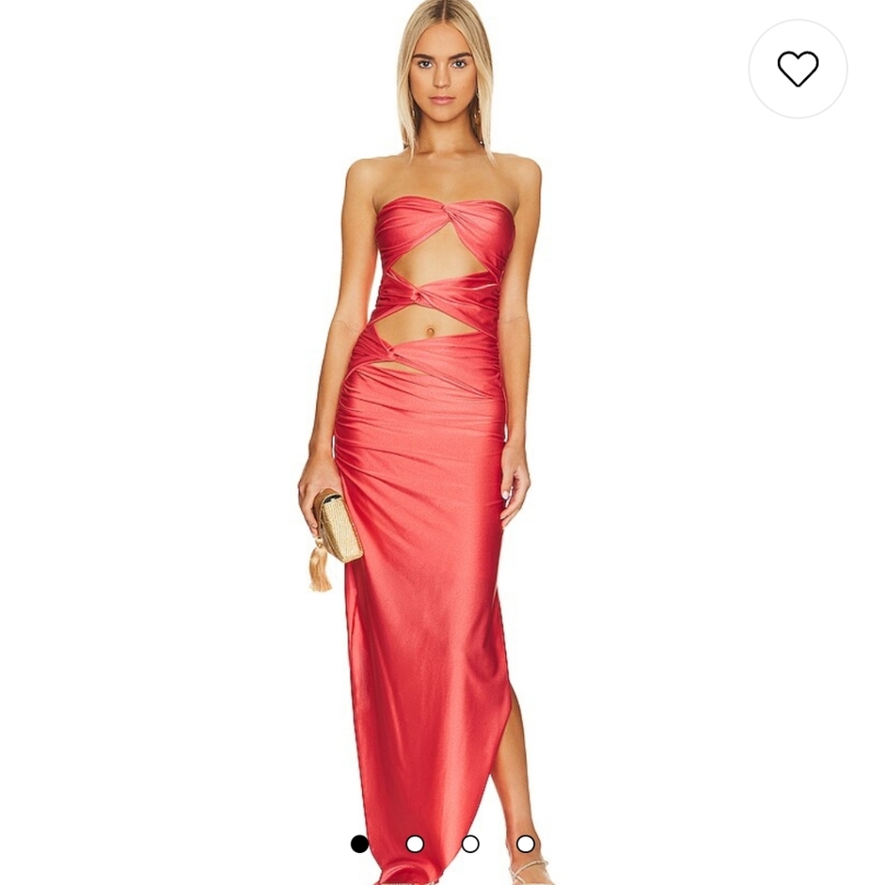 VERA MAXI DRESS IN CORAL Baobab S